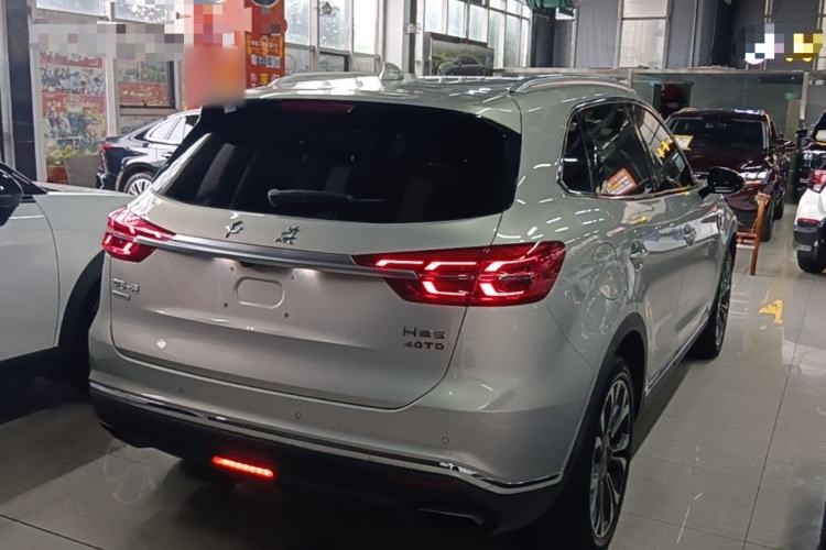 Used Hongqi HS5 2019 2.0T Smart Connect Flagship All-Wheel-Drive Version Rear Right 45 Deg