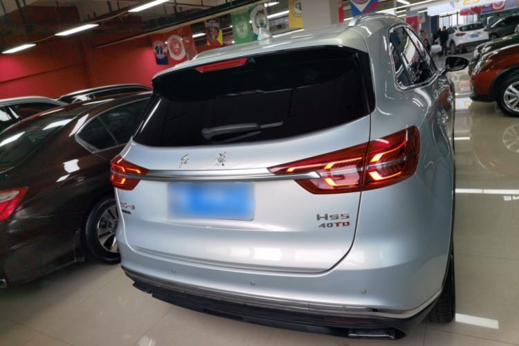 Used Hongqi HS5 2019 2.0T Smart Connect Flagship All-Wheel-Drive Version Rear