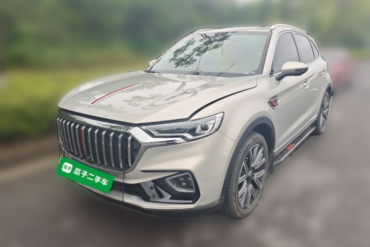 Hongqi HS5 2022 Facelifted Version 2.0T Smart Connect Flagship All-Wheel-Drive Edition usado Guazi used car, China used car export, Used car for sale, Used cars, Cheapest cars for sale