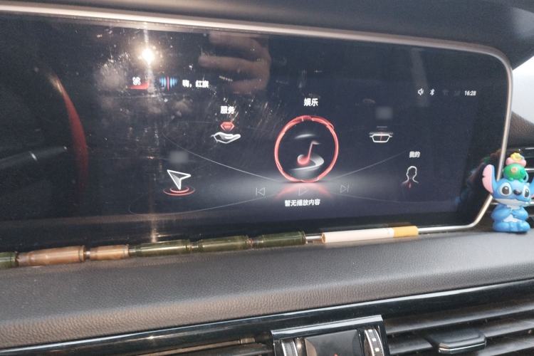 Used Hongqi HS5 2022 Revised Version 2.0T Smart Connect Flagship Edition Audio And AC Panel