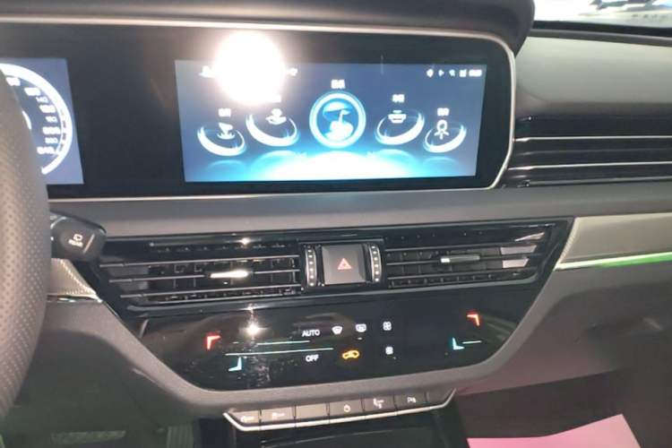 Used Hongqi HS5 2022 Facelifted Version 2.0T Smart Connect Flagship All-Wheel-Drive Edition Audio And AC Panel