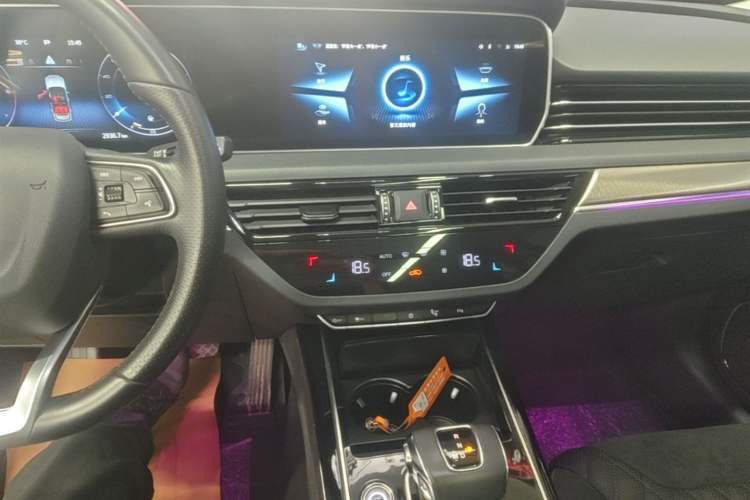 Used Hongqi HS5 2022 Revised Version 2.0T Smart Connect Flagship Edition Audio And AC Panel