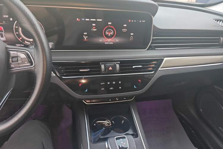 Used Hongqi HS5 2022 Revised Version 2.0T Smart Connect Flagship Edition Audio And AC Panel