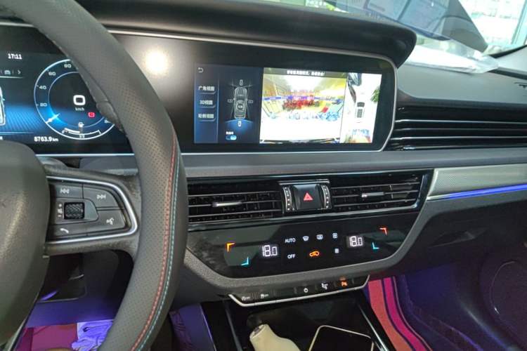 Used Hongqi HS5 2022 Facelifted Version 2.0T Smart Connect Flagship All-Wheel-Drive Edition Audio And AC Panel
