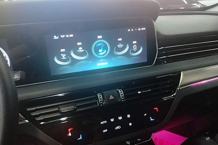 Used Hongqi HS5 2022 Revised Version 2.0T Smart Connect Flagship Edition Audio And AC Panel