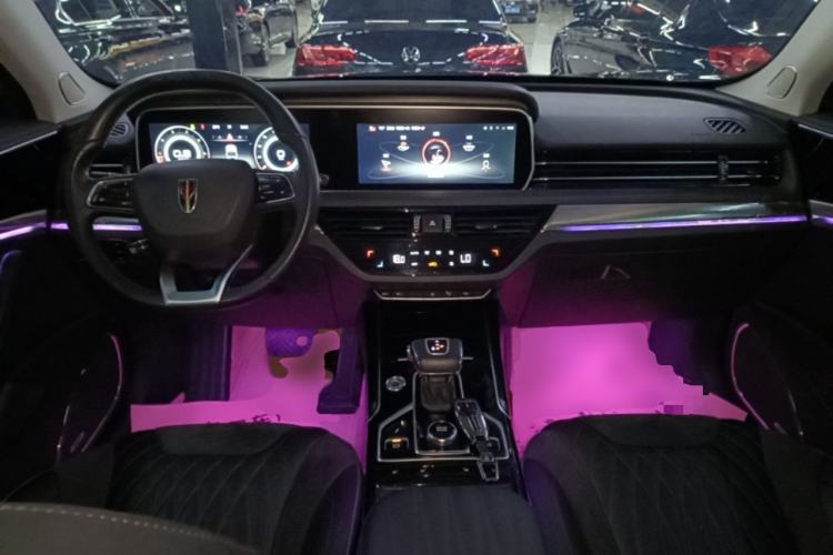 Used Hongqi HS5 2022 Facelifted Version 2.0T Smart Connect Flagship All-Wheel-Drive Edition Center Console