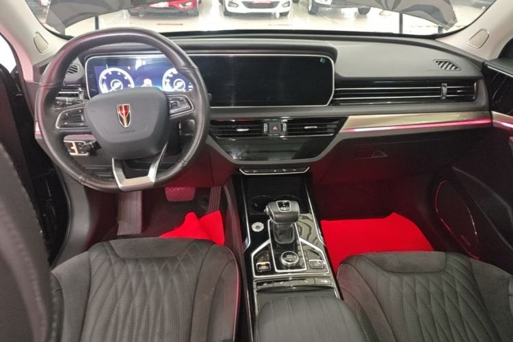 Used Hongqi HS5 2022 Revised Version 2.0T Smart Connect Flagship Edition Center Console