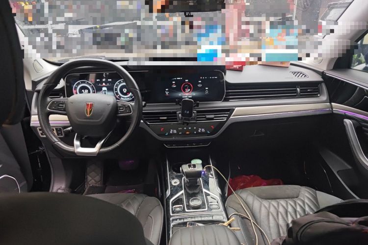 Used Hongqi HS5 2022 2.0T Smart Connect Flagship Enjoyment Purchase Edition Center Console