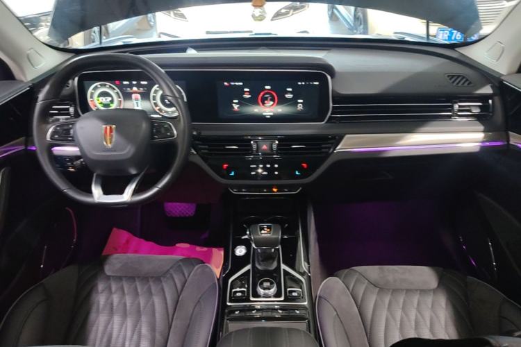 Used Hongqi HS5 2022 Revised Version 2.0T Smart Connect Flagship Edition Center Console
