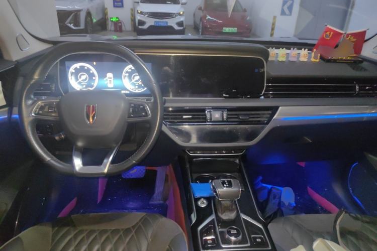 Used Hongqi HS5 2022 2.0T Smart Connect Flagship All-Wheel Drive LeGou Edition Center Console