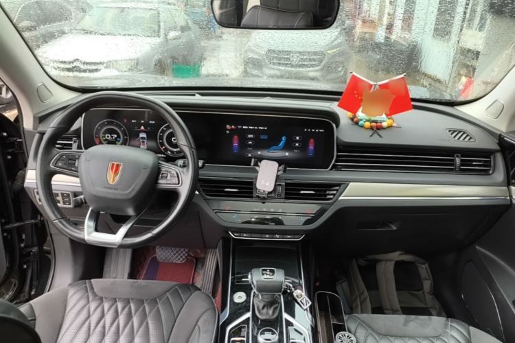 Used Hongqi HS5 2022 Revised Version 2.0T Smart Connect Flagship Edition Center Console