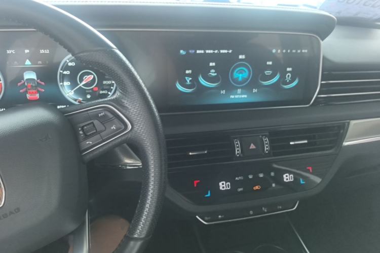 Used Hongqi HS5 2022 Facelifted Version 2.0T Smart Connect Flagship All-Wheel-Drive Edition Center Console