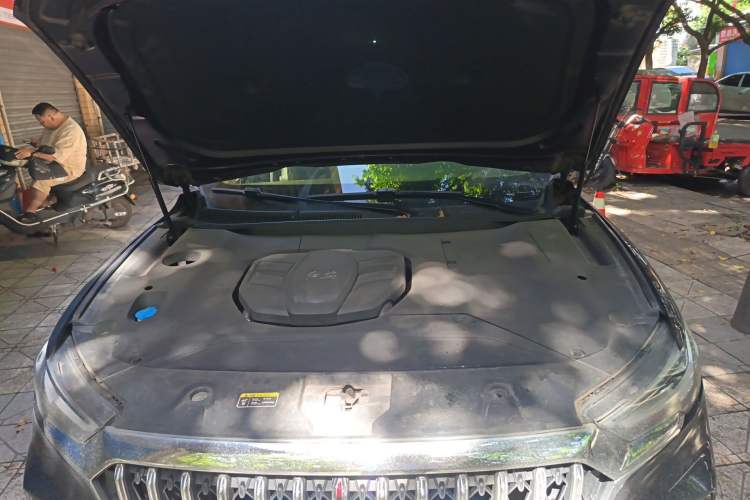Used Hongqi HS5 2022 Revised Version 2.0T Smart Connect Flagship Edition Engine Bay