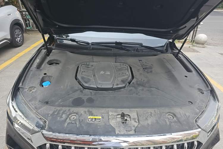 Used Hongqi HS5 2022 Revised Version 2.0T Smart Connect Flagship Edition Engine Bay