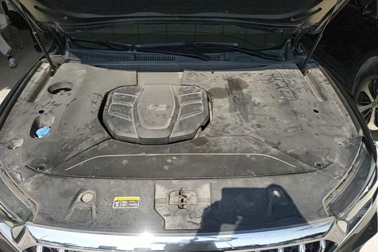 Used Hongqi HS5 2022 Facelifted Version 2.0T Smart Connect Flagship All-Wheel-Drive Edition Engine Bay