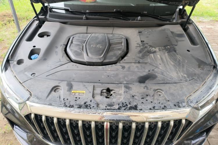 Used Hongqi HS5 2022 Facelifted Version 2.0T Smart Connect Flagship All-Wheel-Drive Edition Engine Bay