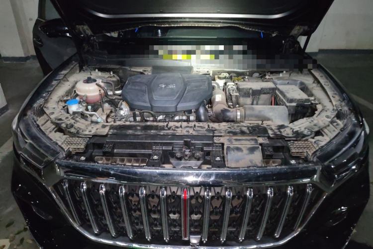 Used Hongqi HS5 2022 2.0T Smart Connect Flagship Edition Engine Bay