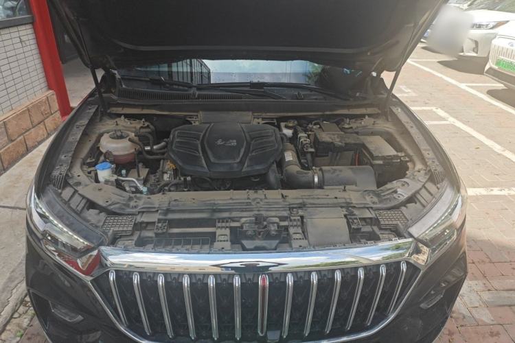 Used Hongqi HS5 2022 Facelifted Version 2.0T Smart Connect Flagship All-Wheel-Drive Edition Engine Bay