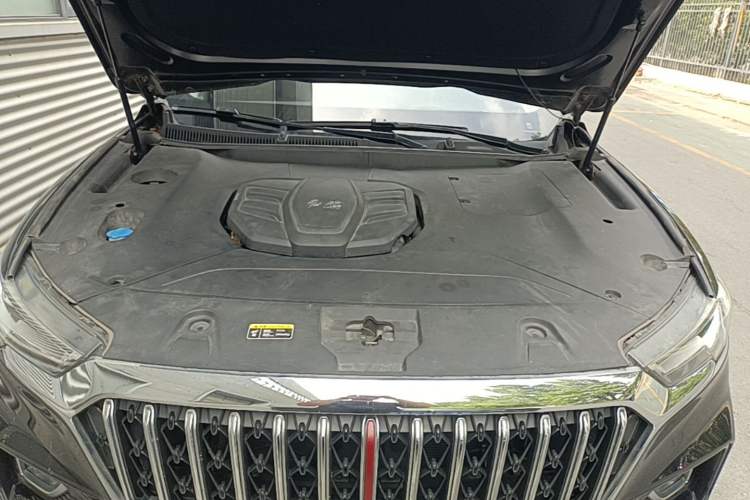 Used Hongqi HS5 2022 2.0T Smart Connect Flagship All-Wheel-Drive Version Engine Bay