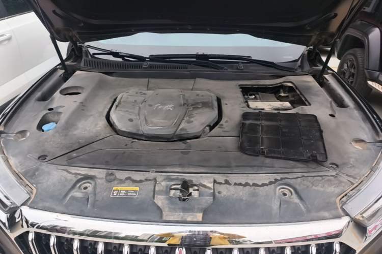 Used Hongqi HS5 2022 Revised Version 2.0T Smart Connect Flagship Edition Engine Bay