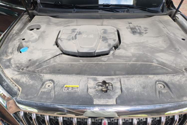 Used Hongqi HS5 2022 Facelifted Version 2.0T Smart Connect Flagship All-Wheel-Drive Edition Engine Bay