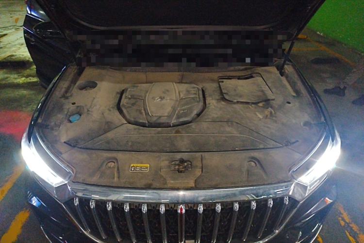 Used Hongqi HS5 2022 Facelifted Version 2.0T Smart Connect Flagship All-Wheel-Drive Edition Engine Bay