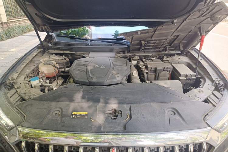 Used Hongqi HS5 2022 Facelifted Version 2.0T Smart Connect Flagship All-Wheel-Drive Edition Engine Bay