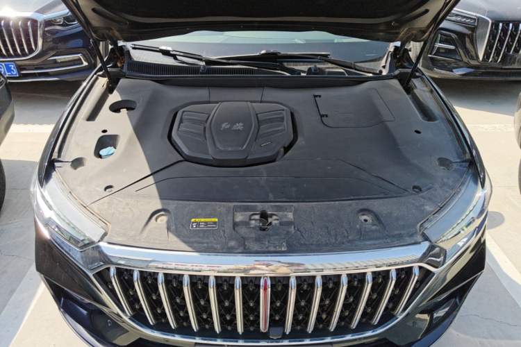 Used Hongqi HS5 2022 Revised Version 2.0T Smart Connect Flagship Edition Engine Bay