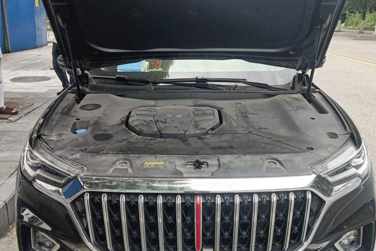 Used Hongqi HS5 2022 2.0T Smart Connect Flagship All-Wheel-Drive Version Engine Bay