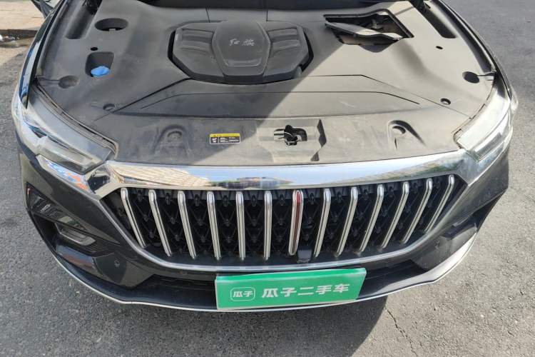 Used Hongqi HS5 2022 Facelifted Version 2.0T Smart Connect Flagship All-Wheel-Drive Edition Engine Bay