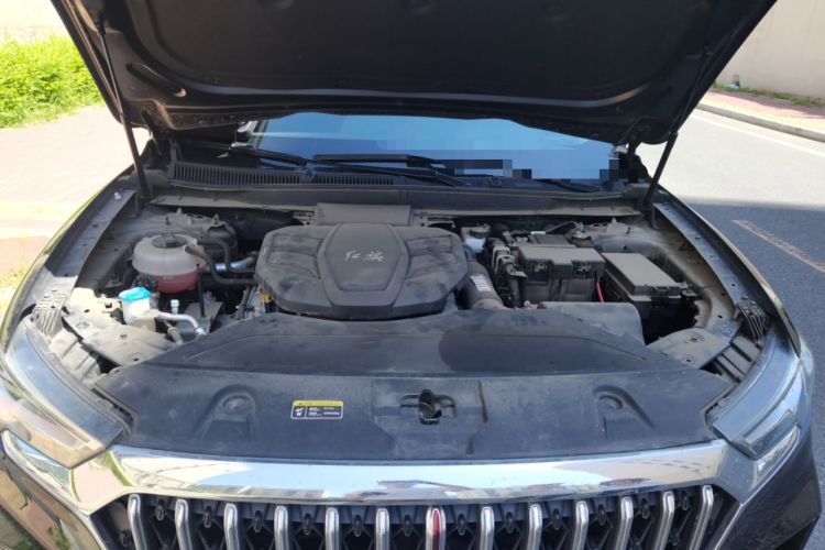 Used Hongqi HS5 2022 2.0T Smart Connect Flagship All-Wheel-Drive Version Engine Bay
