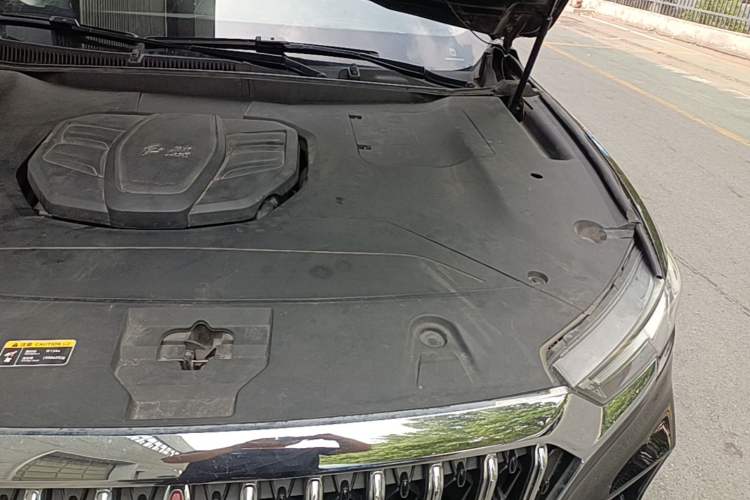 Used Hongqi HS5 2022 2.0T Smart Connect Flagship All-Wheel-Drive Version Engine Bay Left