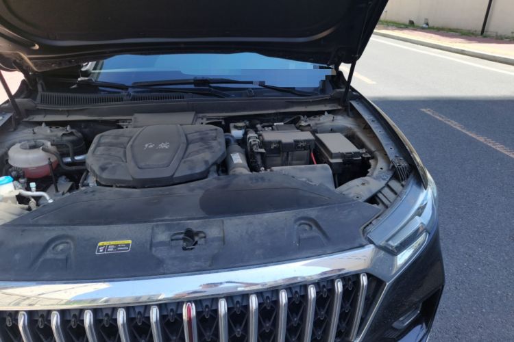 Used Hongqi HS5 2022 2.0T Smart Connect Flagship All-Wheel-Drive Version Engine Bay Left