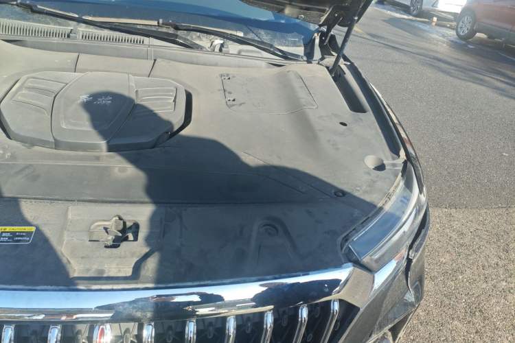 Used Hongqi HS5 2022 Revised Version 2.0T Smart Connect Flagship Edition Engine Bay Left