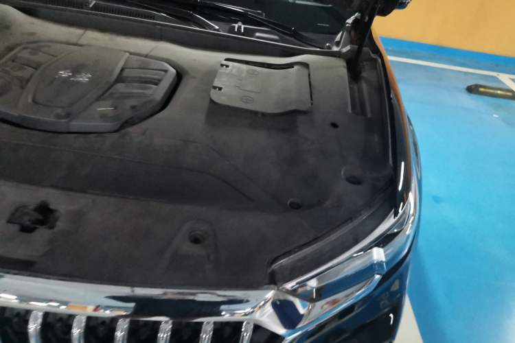 Used Hongqi HS5 2022 2.0T Smart Connect Flagship All-Wheel-Drive Version Engine Bay Left