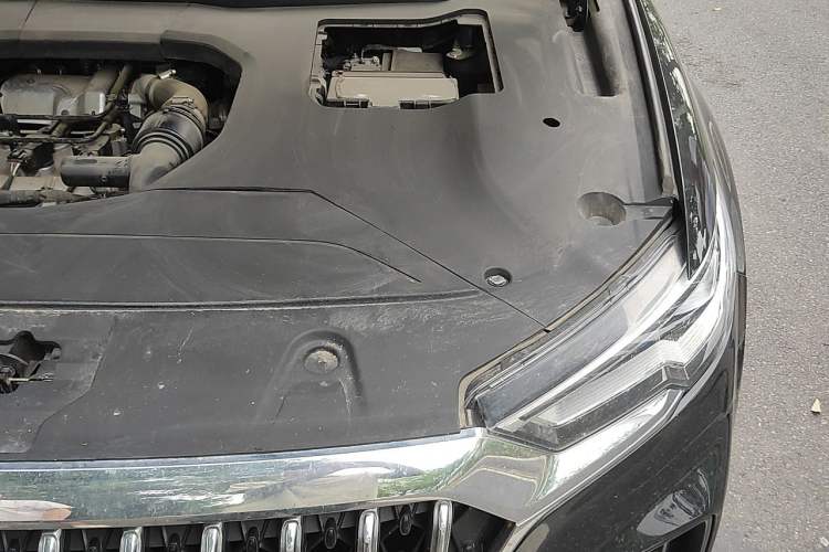 Used Hongqi HS5 2022 Revised Version 2.0T Smart Connect Flagship Edition Engine Bay Left