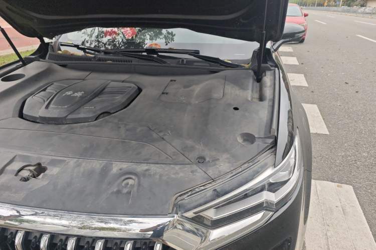 Used Hongqi HS5 2022 2.0T Smart Connect Flagship Edition Engine Bay Left
