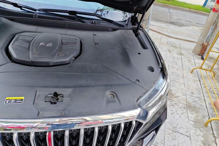 Used Hongqi HS5 2022 2.0T Smart Connect Flagship Edition Engine Bay Left