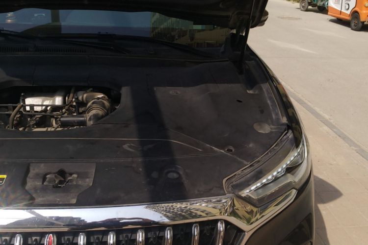 Used Hongqi HS5 2022 Facelifted Version 2.0T Smart Connect Flagship All-Wheel-Drive Edition Engine Bay Left