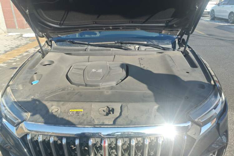 Used Hongqi HS5 2022 Revised Version 2.0T Smart Connect Flagship Edition Engine Bay