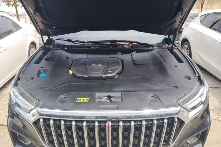 Used Hongqi HS5 2022 2.0T Smart Connect Flagship Edition Engine Bay