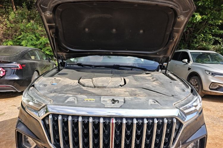 Used Hongqi HS5 2022 Facelifted Version 2.0T Smart Connect Flagship All-Wheel-Drive Edition Engine Bay