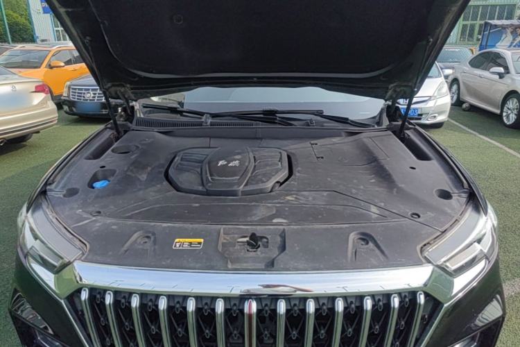 Used Hongqi HS5 2022 Facelifted Version 2.0T Smart Connect Flagship All-Wheel-Drive Edition Engine Bay