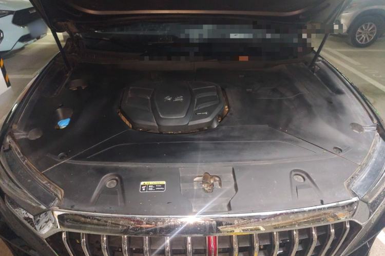 Used Hongqi HS5 2022 2.0T Smart Connect Flagship All-Wheel-Drive Version Engine Bay