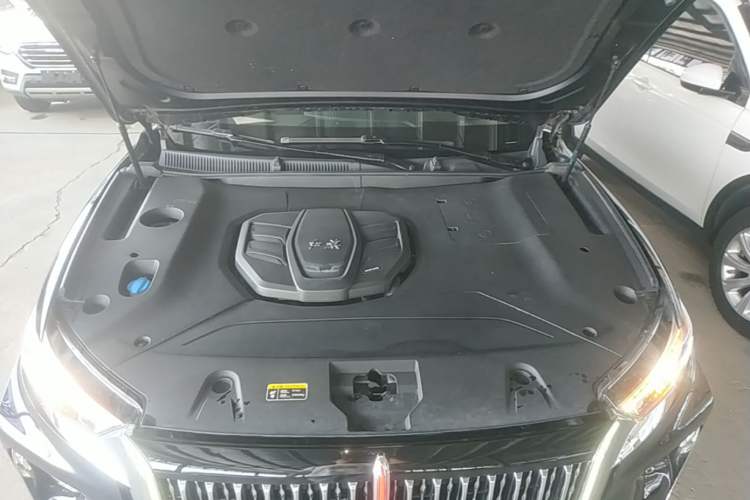 Used Hongqi HS5 2022 Revised Version 2.0T Smart Connect Flagship Edition Engine Bay