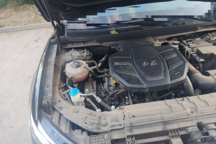 Used Hongqi HS5 2022 Facelifted Version 2.0T Smart Connect Flagship All-Wheel-Drive Edition Engine Bay Right