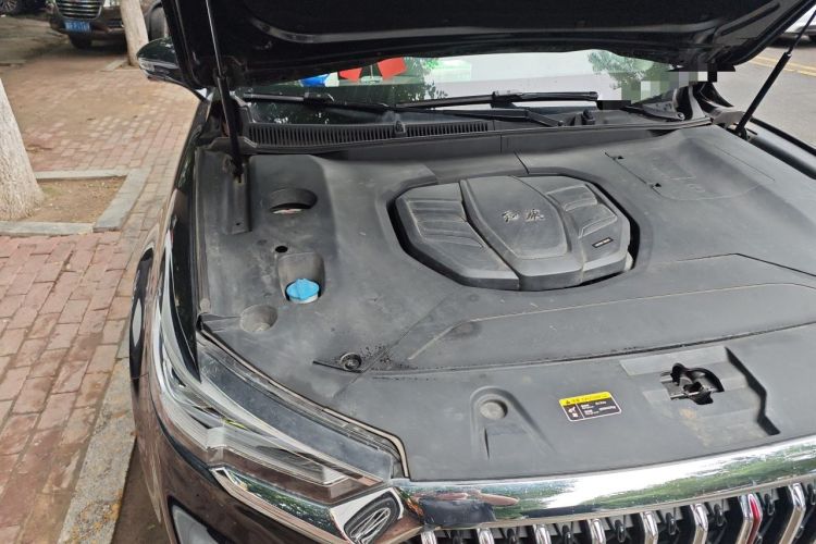Used Hongqi HS5 2022 Facelifted Version 2.0T Smart Connect Flagship All-Wheel-Drive Edition Engine Bay Right