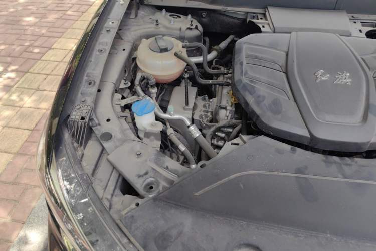 Used Hongqi HS5 2022 2.0T Smart Connect Flagship All-Wheel-Drive Version Engine Bay Right