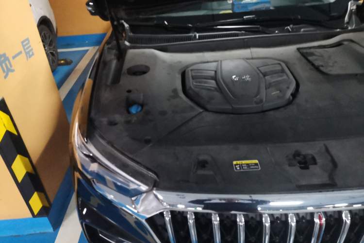 Used Hongqi HS5 2022 2.0T Smart Connect Flagship All-Wheel-Drive Version Engine Bay Right