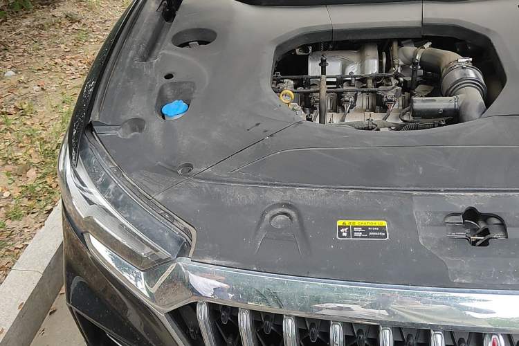Used Hongqi HS5 2022 Revised Version 2.0T Smart Connect Flagship Edition Engine Bay Right